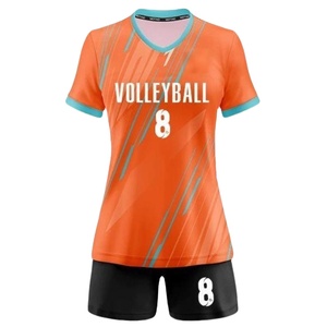 ชุดฟุตบอลแบบซับลิเมชั่นราคาถูก ผลิตจากโพลีเอสเตอร์ 100% ระบายอากาศได้ดี ชุดวอลเลย์บอลในร่ม ขายส่ง - Product Image 1