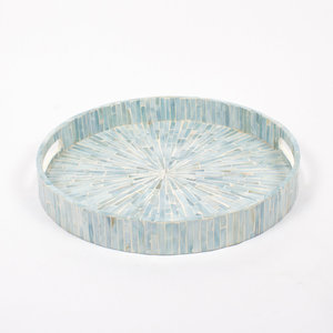 ถาดเสิร์ฟแม่ไข่มุกสำหรับทรงกลมถาดใส่อาหารทำด้วยมือ - Product Image 3