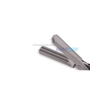 คีม DeBakey สแตนเลส ปลายตรง 2x3 ขนาด 5 มม. ความยาวใช้งาน 6.75 นิ้ว (17 ซม.) ด้ามจับแบบบีบ 11.75 นิ้ว (30 ซม.) พร้อม VATS - Product Image 6