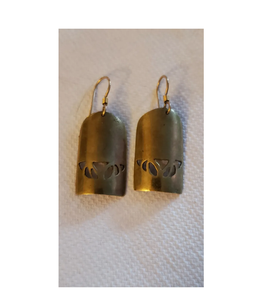 Pendiente redondo de latón de boda para mujer con forma elegante, diseño mordiente, calidad admirable al costo más bajo, diseño clásico - Product Image 3