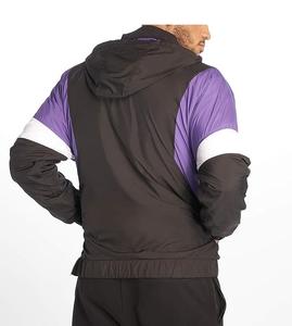 Chaqueta Cortavientos de Dos Piezas Personalizada de Alta Calidad para Hombre, Chaqueta Cortavientos de Lona con Cuello Alto y Capucha, Estilo Urbano, Otoño - Product Image 2