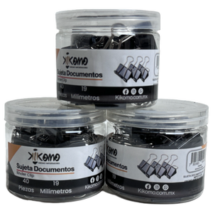 Clip en métal pour feuilles 19 MM - Product Image 2