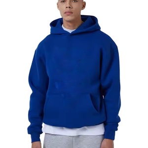 Vente en gros de sweatshirt streetwear pour hommes avec logo personnalisé sweat à capuche de poche avec un design uni vierge pour l'hiver - Product Image 5