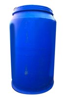 Meilleures ventes160L HDPE bleu tambour baril en plastique 100 litres/Hdpe 200L bleu baril de tambour à huile en plastique/tambours à dessus ouvert à vendre
