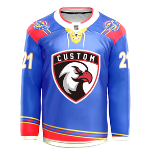 Jersey de hockey sobre hielo barato para jóvenes de doble cara - Product Image 5