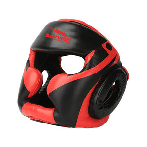 Protector Facial, Protector de Cabeza, Equipo de Boxeo, Protector de Cabeza de Cuero para Venta en Línea - Product Image 1