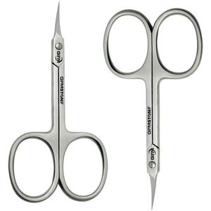 Ciseaux à cuticules en acier inoxydable de qualité supérieure, 3,5 pouces, outil professionnel de manucure et pédicure pour salon de beauté - Product Image 6