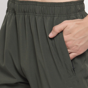 2023 Trajes de chándal de hombre de panel personalizado de calidad superior Trajes de jogging de manga larga verde negro-Pantalones activos de tamaño personalizado al por mayor - Product Image 5