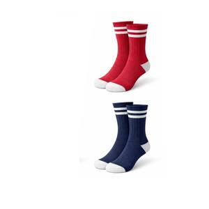 Chaussettes de sport en vente chaude, chaussettes d'hiver pour hommes, couleur unie, coton/laine, séchage rapide, respirantes, logo en bas, vêtements de sport en gros - Product Image 2