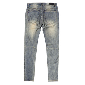 Pantalones Vaqueros Acampanados Personalizados para Hombre, de Alta Calidad, con Spandex/Poliéster, Lavado Nieve, Holgados, Tallas Grandes, Cintura Alta, Ecológicos - Product Image 2