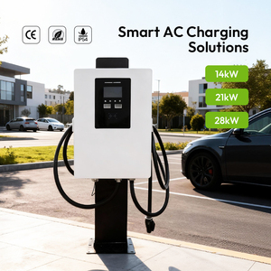 Chargeur de voiture électrique DC 21 kW, entrée 240 V <span class=keywords><strong>monophasé</strong></span>, station de charge rapide pour véhicules électriques, station de charge DC extérieure étanche - Product Image 3