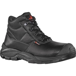 Bottes de sécurité en cuir pleine fleur noir pour Jaguar S3 SRC EN ISO 20345, taille UK 39, haute qualité, conformes à la norme ISO - Product Image 1