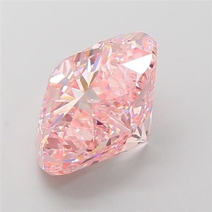 5.22ct รูปหัวใจเพชรที่ปลูก VS2แล็บสีชมพูแฟนซี - Product Image 3
