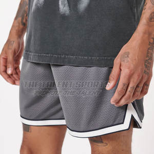 Pantalones Cortos de Malla No Tejida para Hombre al Mejor Precio, Color Personalizado, Transpirables, de Secado Rápido, Cintura Elástica, Compresión - Product Image 6