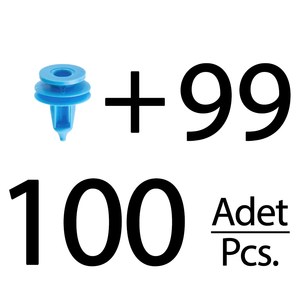 คลิปหนีบเบาะสำหรับโตโยต้าและซูซูกิ - 100 ชิ้น - Product Image 1