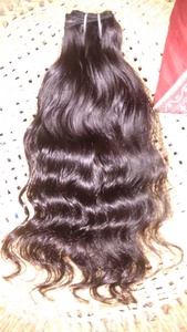 Prix de gros d'usine paquet de cheveux indiens bruts, 100% extensions de cheveux humains, vendeurs de cheveux bruts vague naturelle cheveux indiens vierges - Product Image 5
