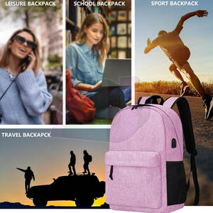 Mochila de viaje ligera de gran capacidad con correas de hombro cómodas para uso diario, escuela y actividades al aire libre - Product Image 5