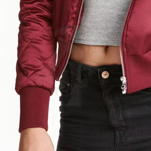 2025 Top Trendy New Arrival Comfortable <b>Women</b> <b>Bomber</b> <b>Jacket</b> Durable Material With Casual Style Great For Daily Use - Product Image 5