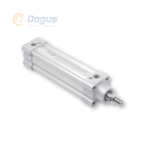 Cylindre pneumatique à double action série PNC 32 en alliage d'aluminium pour applications industrielles, construction, agriculture, restauration, neuf et d'occasion - Product Image 1