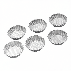 Juego de 6 Moldes para Repostería de Acero Inoxidable Pedrini (9.5x2cm), Herramientas para Hornear y Repostería, Modelo 0113-8 - Product Image 2