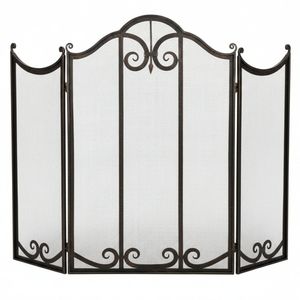 Panel de Protección Contra Incendios de Hierro Estilo Francés, Biombo Plegable para Chimenea, Protector de Chimenea Metálico - Product Image 4