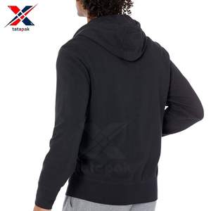 Sudadera con capucha de lana de algodón 100% transpirable de calidad de exportación TATAPAK para hombres, cómoda, fácil de lavar, servicio OEM - Product Image 5