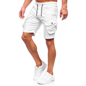 Pantalones cortos atléticos para hombre, pantalones cortos de trabajo con múltiples bolsillos, sueltos, informales, para exteriores - Product Image 6