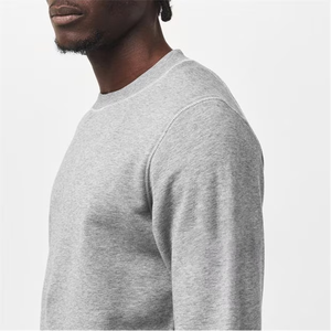 Sudadera holgada de gran tamaño estilo de moda liso Casual hombres calle moda cálido invierno sudadera polar Unisex pulóver - Product Image 6