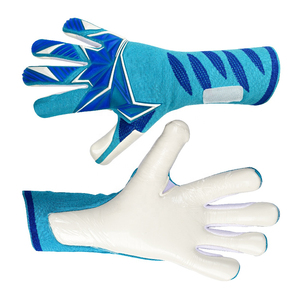 Gants de gardien de but en latex de sport professionnels OEM, protection des doigts en cuir, salle de sport et extérieur, personnalisés, haute qualité - Product Image 4