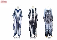 Gaun Pantai Boho Ringan Model Crop Top Bali Caftan Terbaru 2025 untuk Wanita, Panjang hingga Lutut, Ukuran Bebas, Cocok untuk Pesta dan Liburan