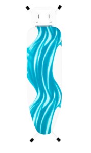 Tabla de planchar de acero plegable modelo Pratik para uso doméstico - Product Image 1