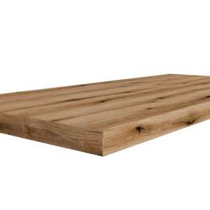 Estante de Pared de Roble Natural de 100 cm para Baño, Encimera para Lavabo con Diseño Duradero - Product Image 2