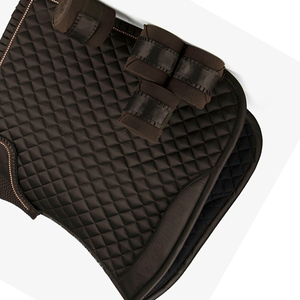 ชุดแผ่นรองอานม้าม้าม้าแบบกำหนดเองได้อุปกรณ์ป้องกันแบบสบายพร้อมผ้าพันหน้ากากแบบผ้าฝ้าย - Product Image 5