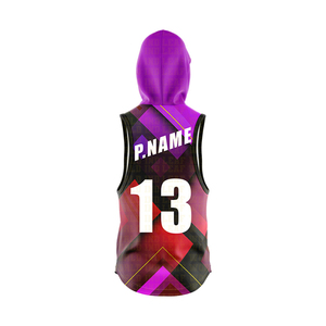 Bon marché, uniformes de football à capuche à sublimation pour jeunes et enfants, ensembles personnalisés de football américain 7v7 et 7on7, coupe normale - Product Image 5
