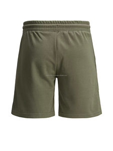 Pantalones Cortos Deportivos Casuales de Verano para Hombre, 100% Algodón, Cintura Alta, Cierre de Cremallera, Cintura Elástica, Largo hasta la Rodilla - Product Image 2