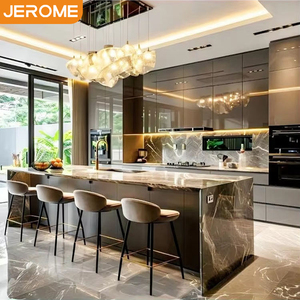 Jerome Manufacturers : Ensembles complets de conteneurs de rangement intelligents, designs de luxe en marbre pour îlot, armoires de <span class=keywords><strong>cuisine</strong></span> modernes sur mesure - Product Image 3