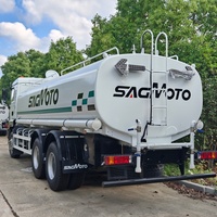 Nouveau camion-citerne SHACMAN X3 6X4 400HP LHD avec réservoir d'eau de 20000 litres, camion-citerne pour arrosage routier