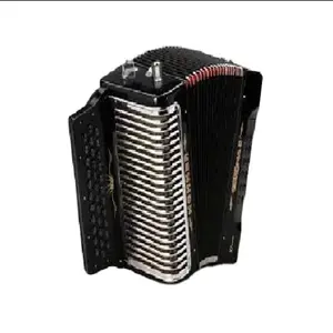 Hohner nút accordion Corona II Xtreme fbbeb với Gig túi và dây đai máy bay phản lực màu đen