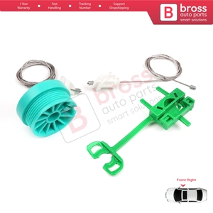 ชุดซ่อมมอเตอร์กระจกไฟฟ้า BWR5282 สำหรับประตูหน้าขวา รถยนต์ Punto MK2 188 188AX ปี 1999-2005 แบบ 3/5 ประตู รหัส 0046536311 - Product Image 5