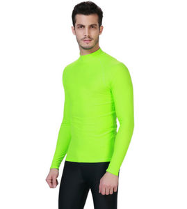 High Quality Men's Fitness Rash Guard Custom Logo Printed <b>Long</b> <b>Sleeve</b> <b>Swim</b> Shirts Wholesale BJJ Rash Guard High Logo - Product Image 2