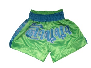GAF Short de combat thaïlandais respirant à séchage rapide 180g en polyester imprimé par transfert de chaleur avec logo personnalisé pour adultes - Product Image 3