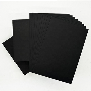 Papier cartonné noir de haute qualité 787*1092mm, papier <span class=keywords><strong>Bristol</strong></span> noir, papier pour tableau noir 889*1194mm pour cartes de vœux, fourni par l'usine - Product Image 2