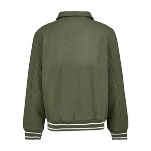 Veste universitaire pour homme, logo personnalisé, motif lettres, broderie hiver, streetwear décontracté - Product Image 2