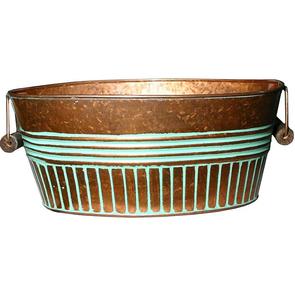 Maceta de Metal de diseño moderno, alta calidad, hecha a mano, venta al por mayor, maceta de jardín de tamaño personalizado, maceta galvanizada - Product Image 6