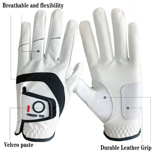 Gants de golf en cuir véritable de conception professionnelle, respirants, légers, de haute qualité, antidérapants, pour le sport, vente chaude - Product Image 2
