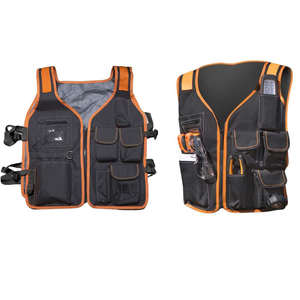 Chaleco de Trabajo Protector de Alta Visibilidad con Logotipo Personalizado, Reflectante, Resistente, con Múltiples Bolsillos, Compatible con OEM, Portaherramientas - Product Image 2