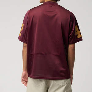 Camisetas de Fútbol Americano Modernas al por Mayor, 100% Poliéster, Diseño Personalizado, Bordado, Impresión por Transferencia de Calor, Cortas y Transpirables - Product Image 3