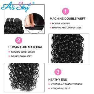 Extensiones de Cabello Indio Virgen Rizado, 8 Pulgadas, Ondulado Natural, Ondulado Profundo, Lacio Rizado, Hecho con Cabello Vietnamita - Product Image 6