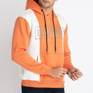 Wholesale 100% Cotton Men's Winter Season Hoodies Solid Pattern Heavy Weight <b>Thick</b> <b>Fleece</b> Custom Print Plain Dyed Pocket Design - Product Image 3