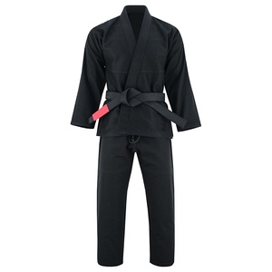 Alta calidad personalizado 100% algodón brasileño Jiu Jitsu Kimono Rash Guard acabado lavado ecológico venta al por mayor MMA artes marciales - Product Image 4